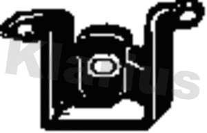 Mount, exhaust system (420694)