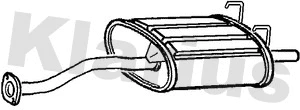 Rear Muffler (220462)