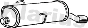Rear Muffler (211001)