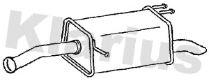 Rear Muffler (210825)