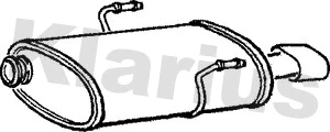 Rear Muffler (210651)