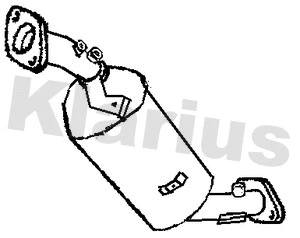 Soot/Particulate Filter, exhaust system (390163)