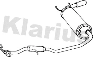 Rear Muffler (210144)
