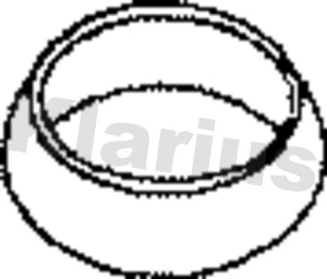 Gasket, exhaust pipe (SUG8)