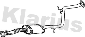 Centre Muffler (250165)