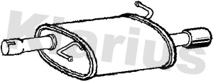 Rear Muffler (240935)