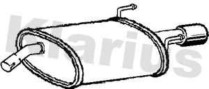Rear Muffler (220995)