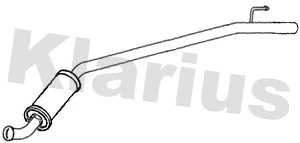 Centre Muffler (221733)