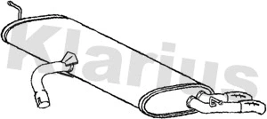 Rear Muffler (220865)