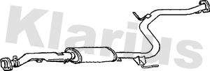 Centre Muffler (260654)