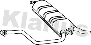 Rear Muffler (230320)