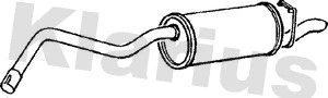 Rear Muffler (230142)