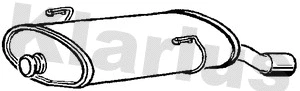 Rear Muffler (220658)