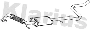 Centre Muffler (261149)