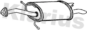 Rear Muffler (220787)