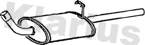 Rear Muffler (220062)