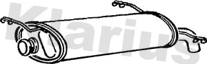 Rear Muffler (210036)
