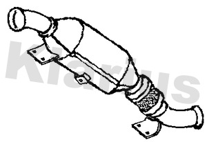 Soot/Particulate Filter, exhaust system (390996)