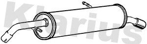 Rear Muffler (221062)