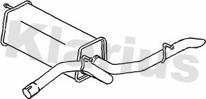 Rear Muffler (230904)