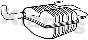 Rear Muffler (SB151K)