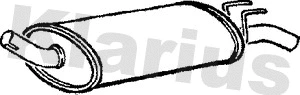 Rear Muffler (210204)