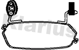 Clamping Piece, exhaust system (430601)