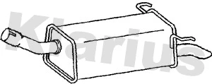 Rear Muffler (211101)