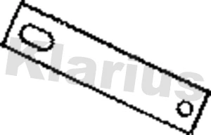 Mount, exhaust system (430023)