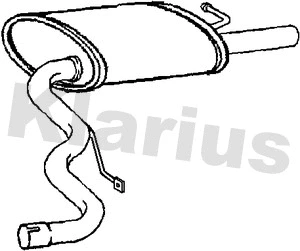Rear Muffler (250811)