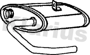 Centre Muffler (210154)
