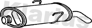 Rear Muffler (210525)
