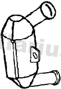 Soot/Particulate Filter, exhaust system (399003)