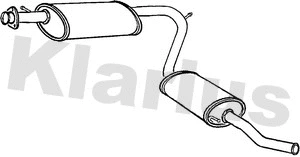 Rear Muffler (261020)
