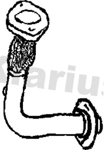 Exhaust Pipe (301692)