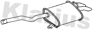 Rear Muffler (231065)