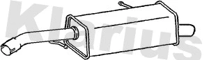 Rear Muffler (CN618H)