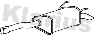 Rear Muffler (210818)