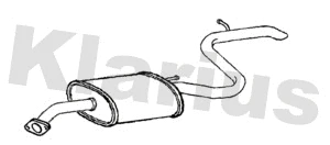 Rear Muffler (261190)