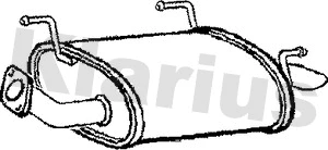 Rear Muffler (210792)