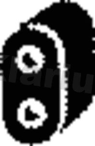 Mount, exhaust system (420101)