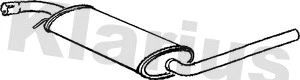 Centre Muffler (250592)