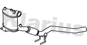 Soot/Particulate Filter, exhaust system (390486)