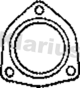 Gasket, exhaust pipe (410589)