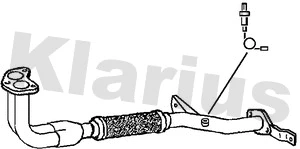 Exhaust Pipe (301723)