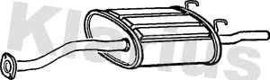 Rear Muffler (HA308W)