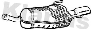 Rear Muffler (221013)