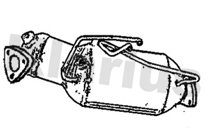 Soot/Particulate Filter, exhaust system (390592)