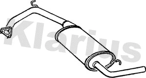 Rear Muffler (230181)