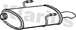 Rear Muffler (210592)